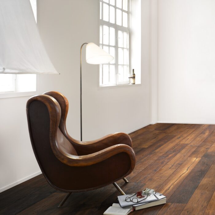 Engineered Wood Flooring Trendtime 8 Classic, Dub smoked geb. olej plus elephant skin široká lamela V-drážka, 1739954 - Image 7