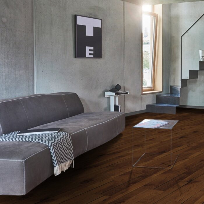 Engineered Wood Flooring Trendtime 8 Classic, Oak Tree Plank naturaloil plus smoked widepl V-groove, 1739956 - Image 9