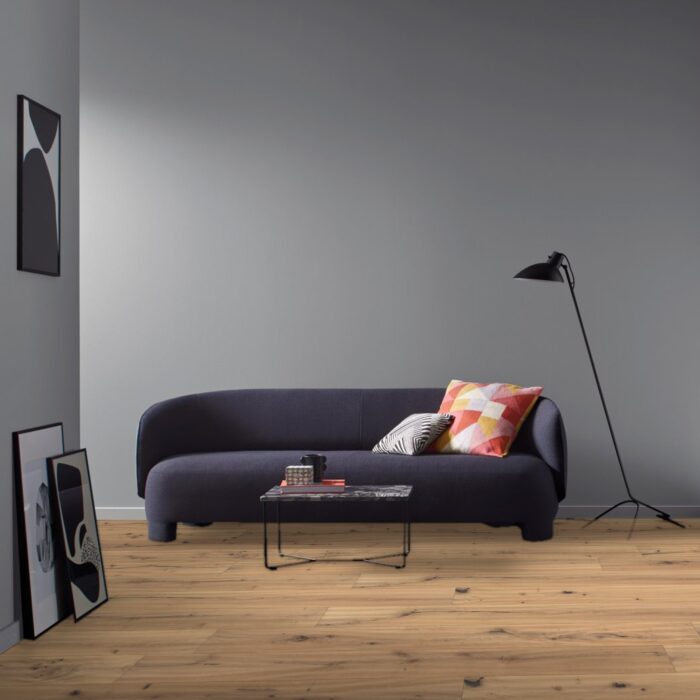 Engineered Wood Flooring Trendtime 8 Classic, Dub olej biely plus handscraped kartáčovaná št. široká lamela V-drážka, 1739959 - Image 9