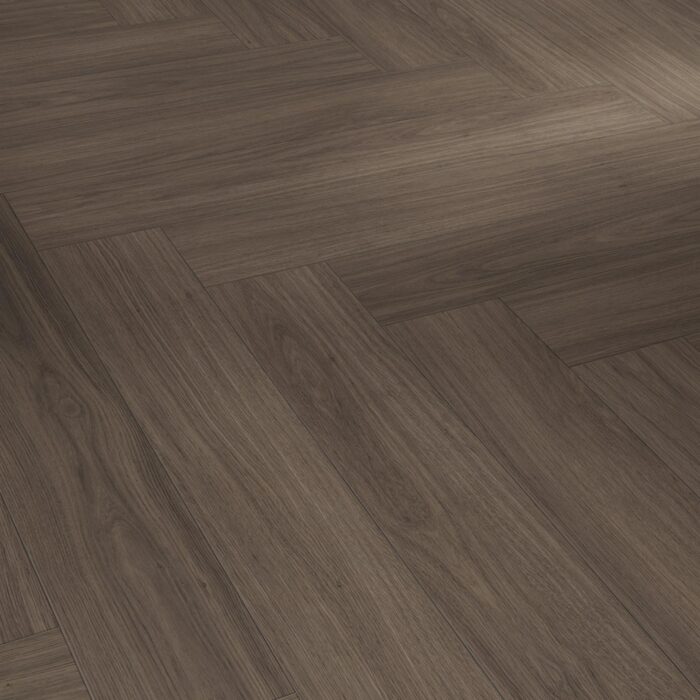 Parador Modular ONE Herringbone Dub Artemis kávovo hnedý EIR elegantná štruktúra V-drážka 1748738 - Image 2