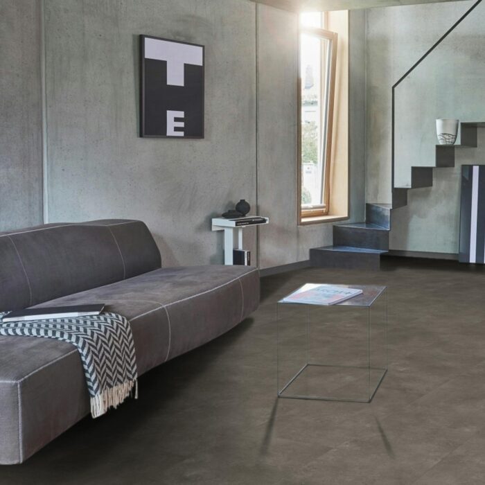 Parador SPC Trendtime 5 Stone Trafalgar dark grey Mineral texture V-groove 1748845 - Image 3