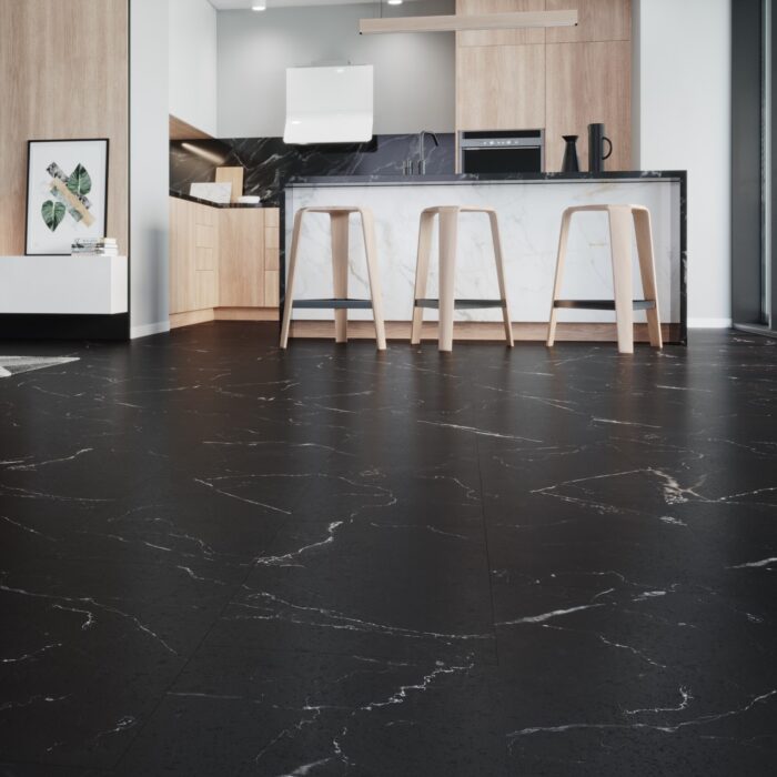 Afirmax BiClick XXL Stone Black Carrara, CBC 41952 4 mm 23/32 dlažba - Image 4