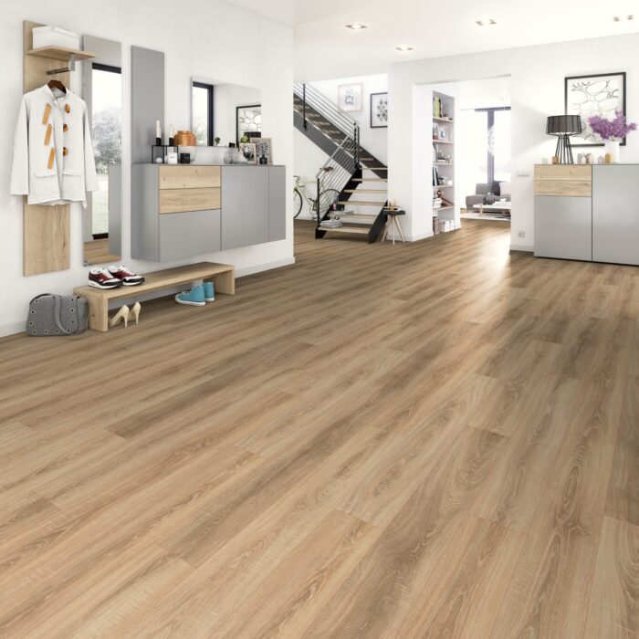 EGGER HOME GreenTec Classic Dub hrubo rezaný hnedý EHD001 O 7,5 mm trieda 33 4V 1-lamela CLIC It! (Art. 338372) - Image 8