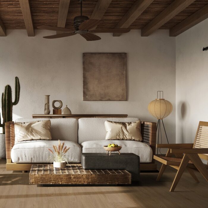 Gerflor Virtuo 30 Rigid Acoustic Blomma Brown 1461 EIR 5,4/0,3 mm 23/31 1-lamela XL - Image 8
