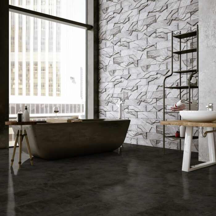 Gerflor Virtuo 30 Rigid Acoustic Tavla Dark 1453 5,4/0,3 mm 23/31 Dlažba/Kameň - Image 6