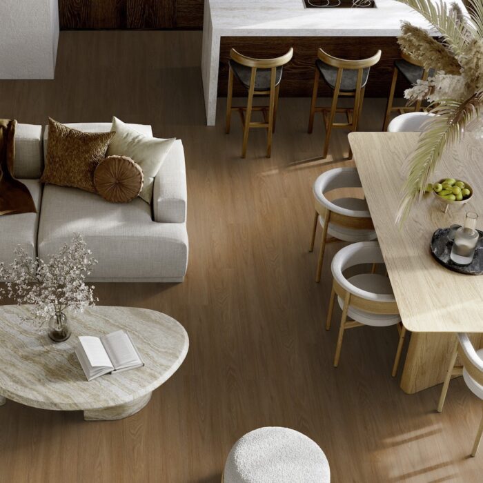 Gerflor Virtuo 55 Rigid Acoustic Blomma Brown 1461 EIR 5,7/0,55 mm 33/42 4V 1-lamela XL - Image 9