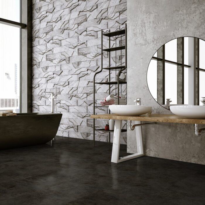 Gerflor Virtuo 55 Rigid Acoustic Tavla Dark 1453 5,7/0,55 mm 33/42 4V Dlažba/Kameň - Image 5
