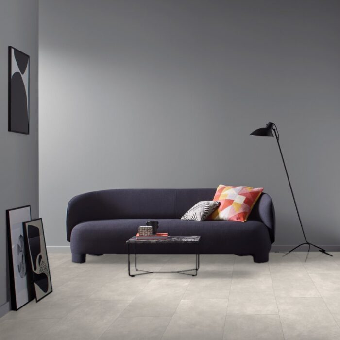 Parador Modular ONE Hydron Oversize tile Concrete white stone texture micro-bevel 1744856 - Image 6
