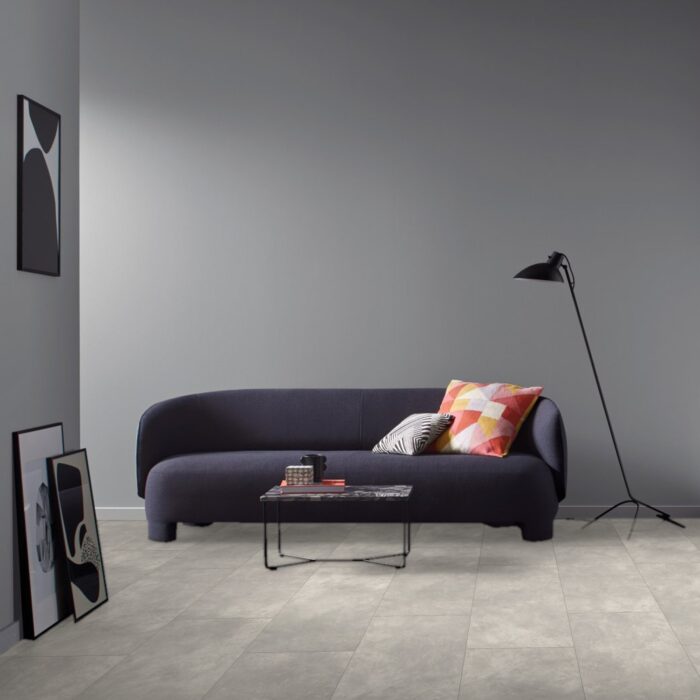 Parador Modular ONE Hydron Oversize tile Concrete light grey stone texture micro-bevel 1744857 - Image 8