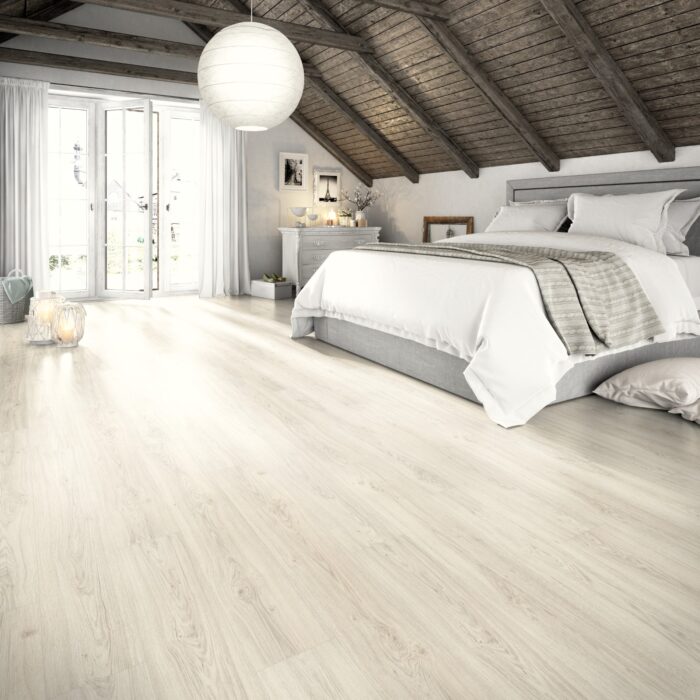 EGGER HOME 8/32 Large Dub Matera biely EHL184 N 8 mm AC4/32 4V 1-lamela CLIC it! (Art. 417831) - Image 9