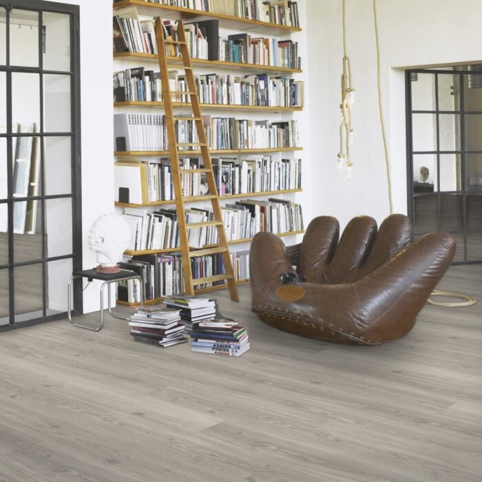 Laminate Flooring Trendtime 6 Dub Studioline šedý svetlý prírodne matná štruktúra 4V 1744707 - Image 10
