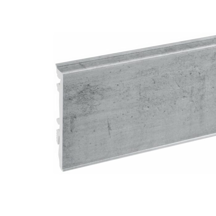 Lišta soklová PVC Cezar MASTERLINE 80 Šedý kameň (476) 81