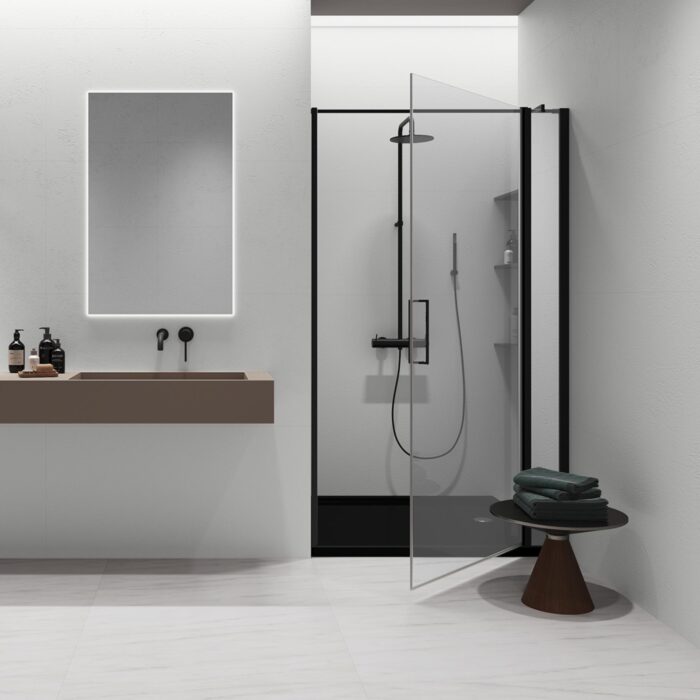 Obkladový panel Modee - Tile Pure structure Mono White WMT 512C 600x1200x4 mm Concrete - Image 5