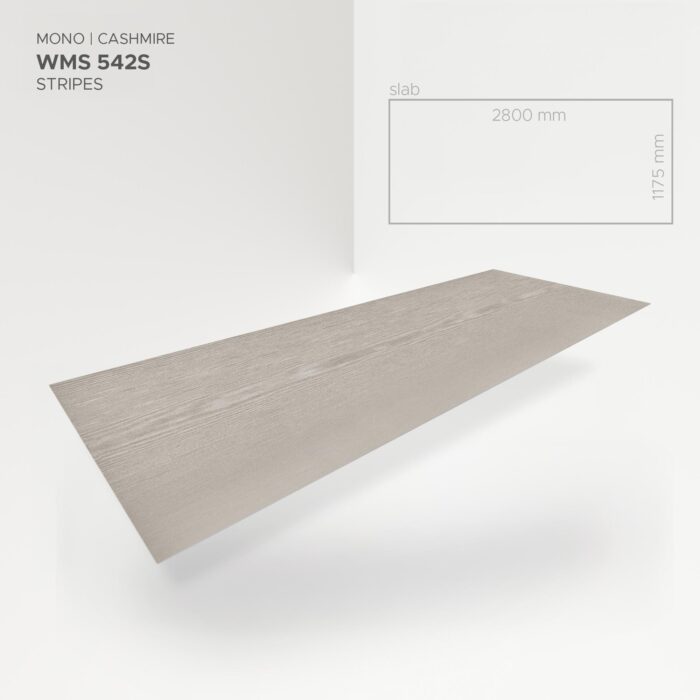 Obkladový panel Modee - Slab Pure structure Mono Cashmire WMS 542S 2800x1175x4 mm Stripes