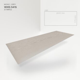 Obkladový panel Modee - Slab Pure structure Mono Grey WMS 541S 2800x1175x4 mm Stripes