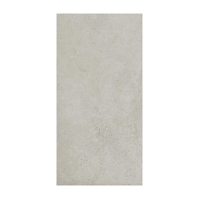 Obkladový panel Modee - Tile Raw concrete Massi White WMT 503S 600x1200x4 mm Stripes - Image 4