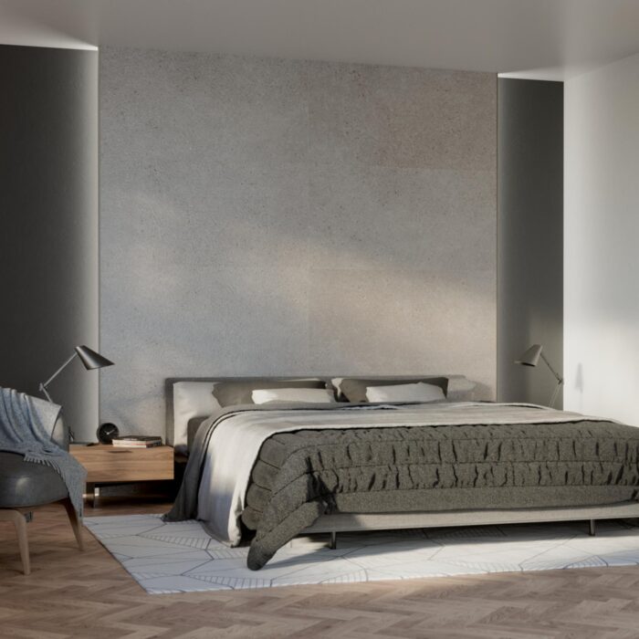 Obkladový panel Modee - Tile Raw concrete Massi Grey WMT 525C 600x1200x4 mm Concrete - Image 5