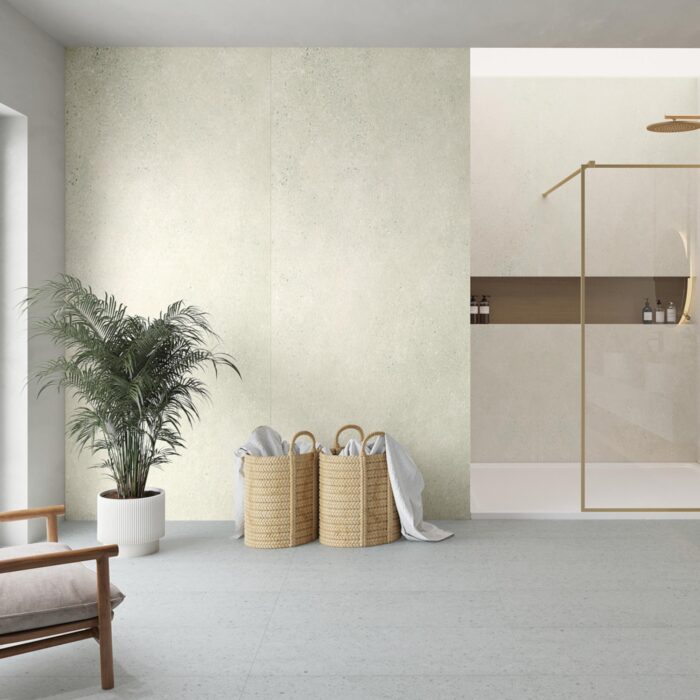 Obkladový panel Modee - Slab Raw concrete Massi Ivory WMS 540C 2800x1175x4 mm Concrete - Image 5