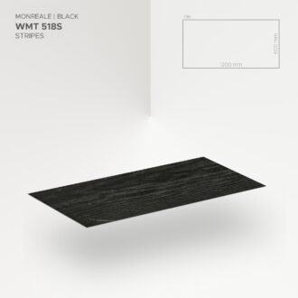 Obkladový panel Modee - Tile Stone essence Monreale Black WMT 518S 600x1200x4 mm Stripes