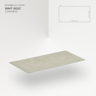 Obkladový panel Modee - Tile Stone essence Monreale Ivory WMT 502C 600x1200x4 mm Concrete