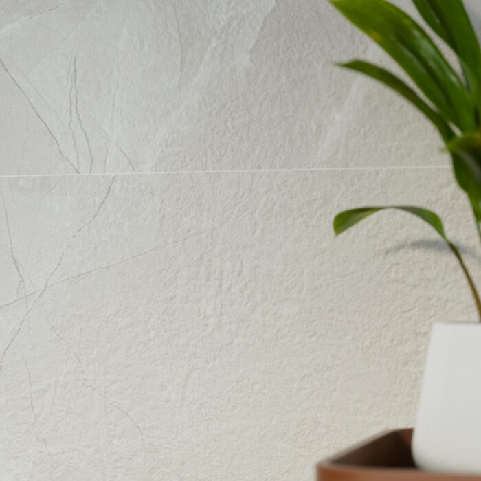 Obkladový panel Modee - Tile Stone essence Monza Biela WMT 520C 600x1200x4 mm Concrete - Image 7