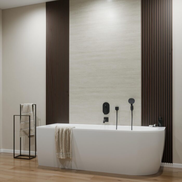 Obkladový panel Modee - Tile Stone essence Palatina Sand WMT 521S 600x1200x4 mm Stripes - Image 4