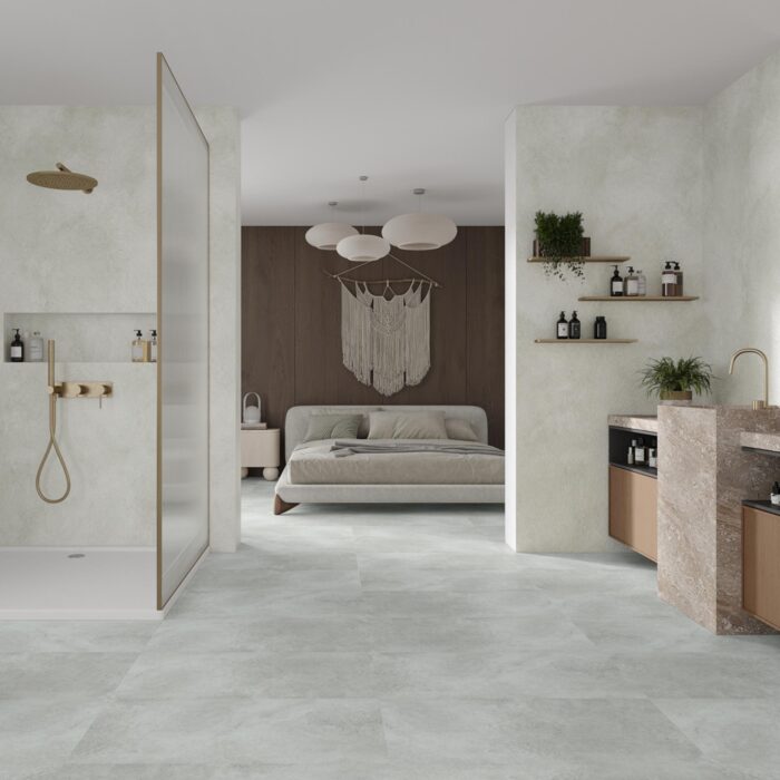 Obkladový panel Modee - Slab Stone essence Zenith Grey WMS 504C 2800x1175x4 mm Concrete - Image 5