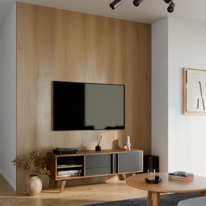 Obkladový panel Modee - Slab True wood Asturia Oak WMSS 210 2800x1175x4 mm Wood - Image 4