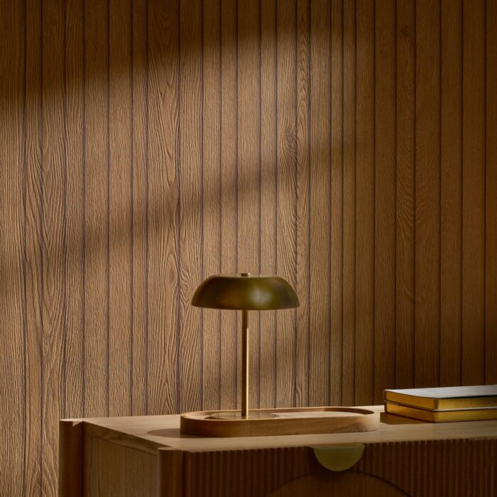Obkladový panel Modee - Slab True wood Fluted Oak Asturia WMSLS 210 2800x1175x4 mm Wood - Image 5
