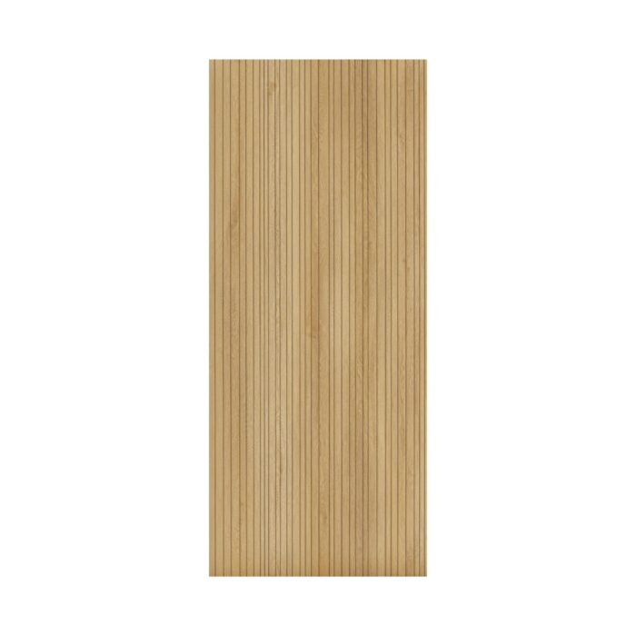 Obkladový panel Modee - Slab True wood Fluted Oak Beatrice WMSLS 205 2800x1175x4 mm Wood - Image 4