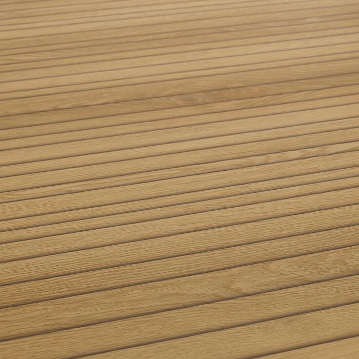 Obkladový panel Modee - Slab True wood Fluted Burbon Oak WMSLS 208 2800x1175x4 mm Wood