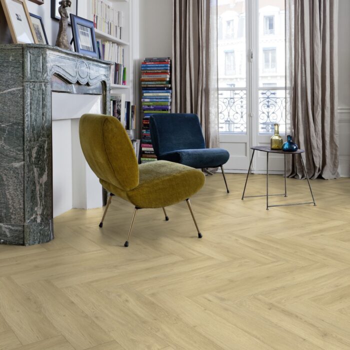 Gerflor Virtuo 55 HB Rigid Acoustic Sunny Nature 0997 6/0,55 mm 33/42 4V Herringbone - rybia kosť - Image 8