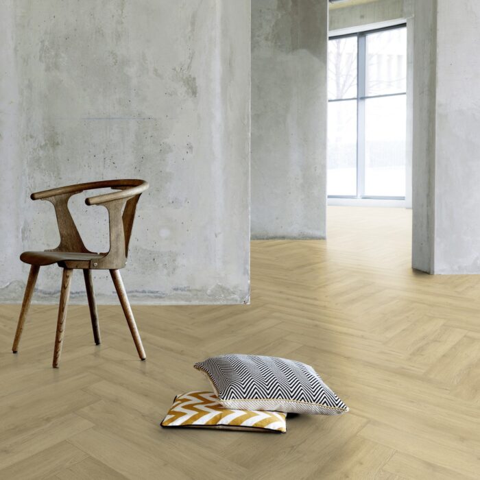 Gerflor Virtuo 55 HB Rigid Acoustic Sunny Nature 0997 6/0,55 mm 33/42 4V Herringbone - rybia kosť - Image 7