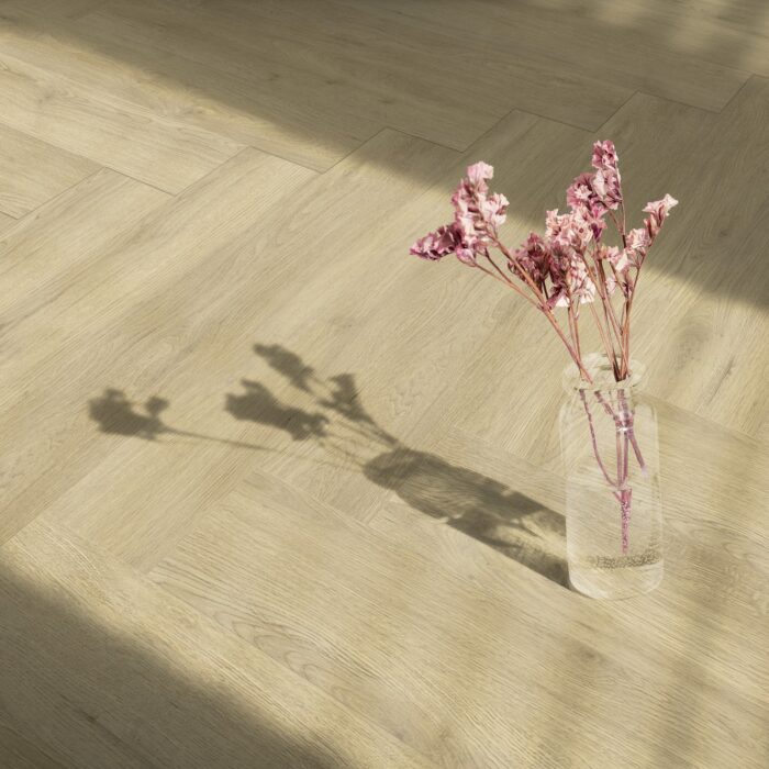 Gerflor Virtuo 55 HB Rigid Acoustic Sunny Nature 0997 6/0,55 mm 33/42 4V Herringbone - rybia kosť - Image 4