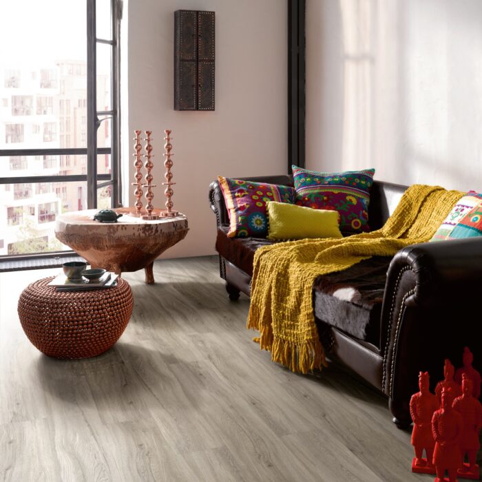 Vinyl Parador Basic 30 oak pastel grey wood texture 1 wideplank 1513441 - Image 8