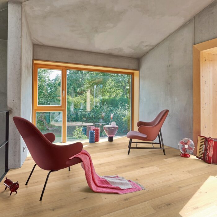 Vinyl Parador Classic 2030 Dub natural mix light wood texture 1 wide plank, 1730639 - Image 6