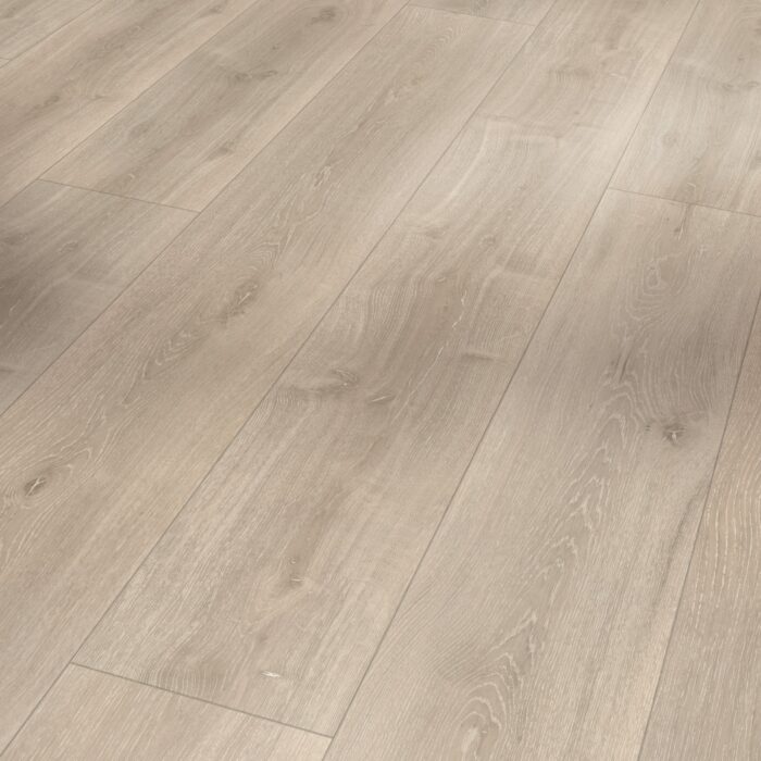 Design flooring Vinyl Trendtime 6 Dub Royal biely bielený kartáčovaná štruktúra široká lamela V-drážka 1744636 - Image 4