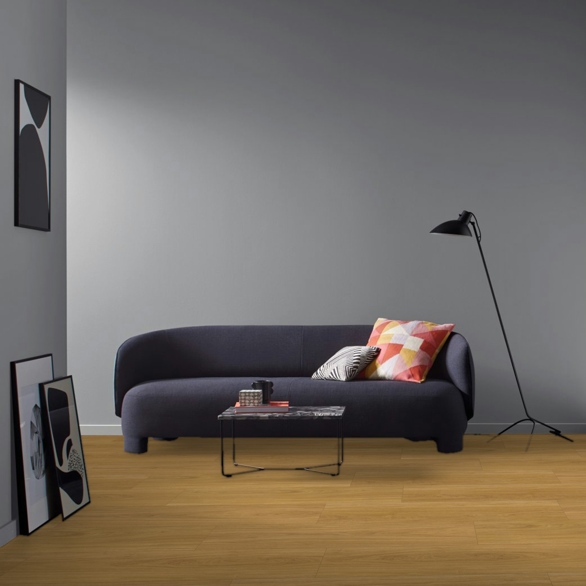 Vinyl Parador Classic 2025 Dub Oxford karamelovo-hnedý kartáčovaná štruktúra široká lamela 4V, 1748869 - Image 5