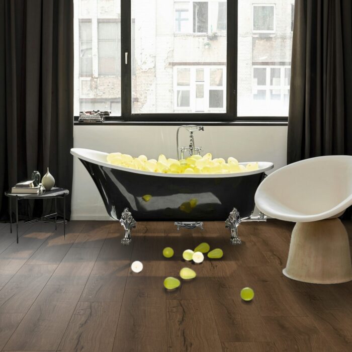 Vinyl Parador Classic 2025 Dub Cambridge Smoked Brushed Texture wide plank 4V, 1748874 - Image 7
