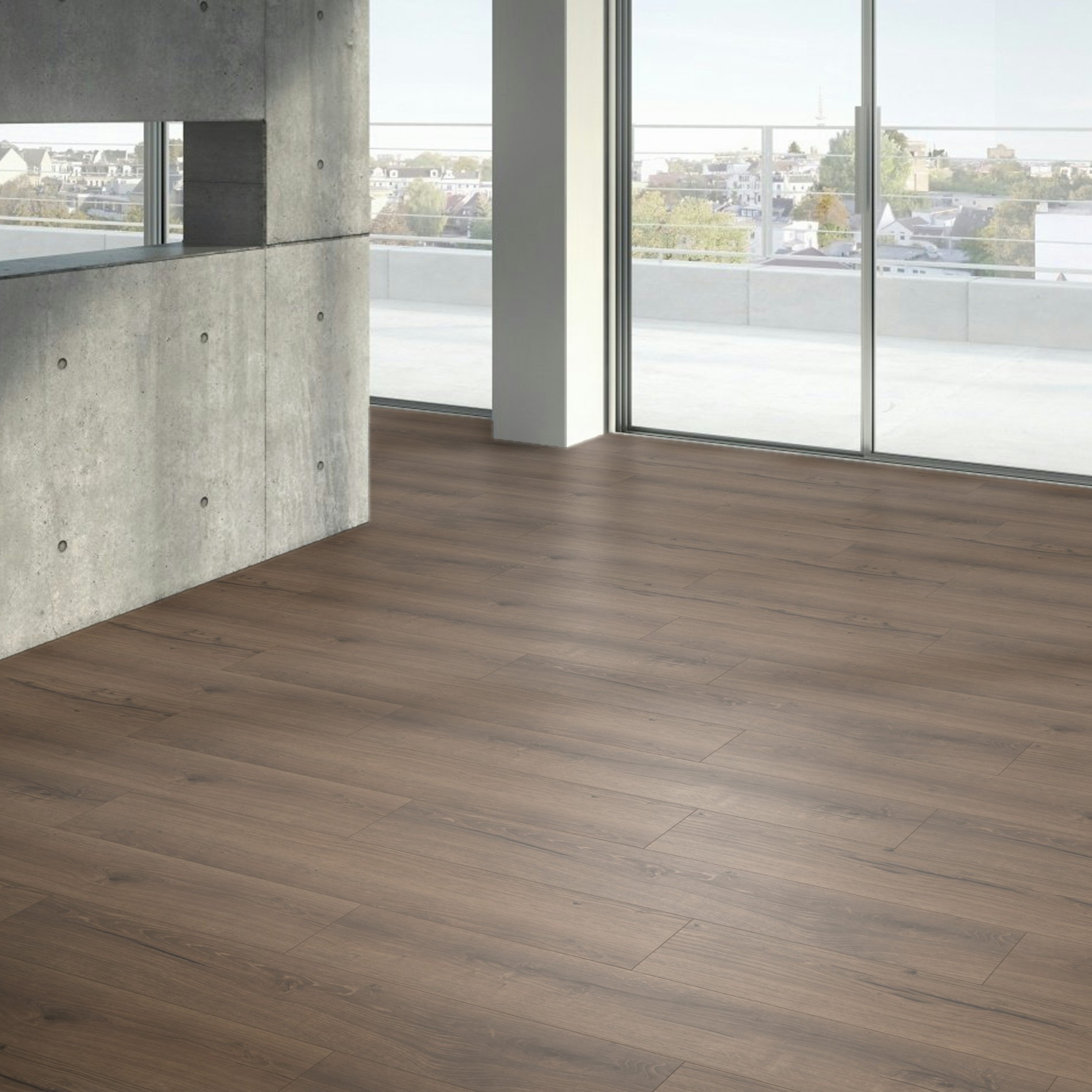 Vinyl Parador Classic 2025 Dub Cambridge dymový kartáčovaná štruktúra široká lamela 4V, 1748874 - Image 8