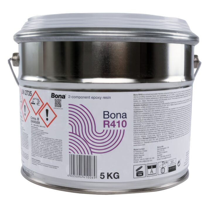 Penetračný náter Bona R410 5 kg 2-zložkový epoxid (pod lepidlá aj nivelačku)