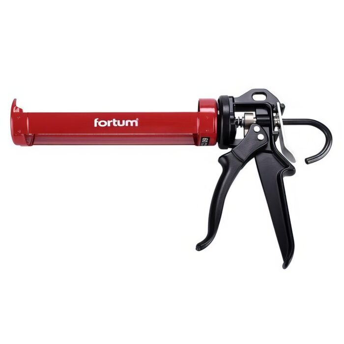 Pištoľ na tmel Fortum poloskeletová kovová otočná 229 mm na 310 ml kartuše (4770820 - Image 3