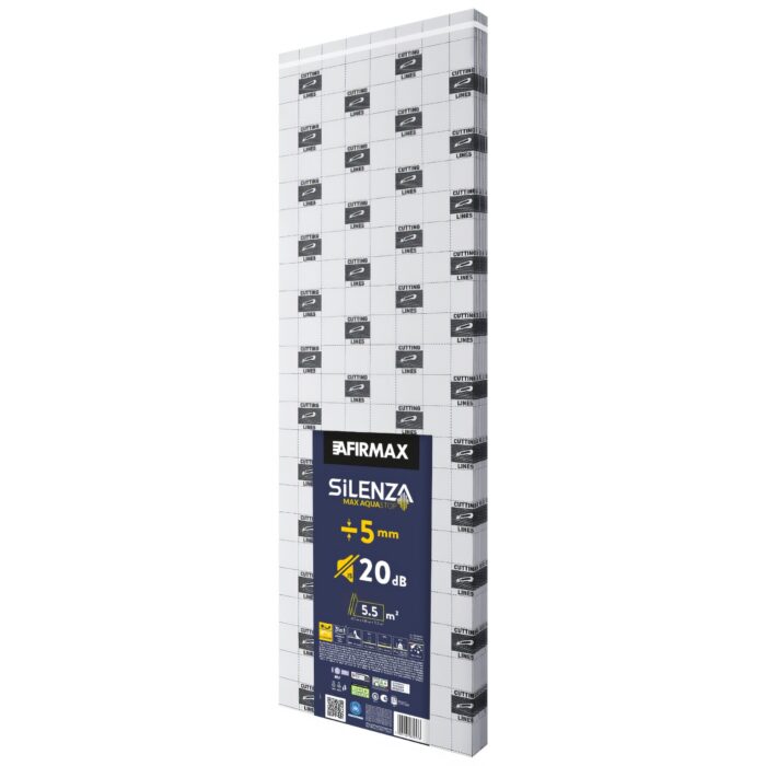 Podložka Afirmax SILENZA MAX AQUASTOP SMART 5 mm 3v1 XPS s parozábranou