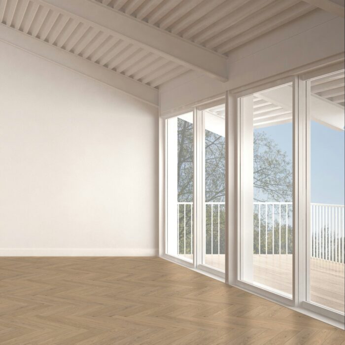 Engineered Wood Flooring Trendtime 3 Living Plus Herringbone, Dub Bardolino biely matný lak M4V , 1748883 - Image 7