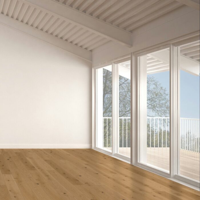 Engineered Wood Flooring Trendtime 4 Rustikal, Dub Lugana svetlý bielený matný lak široká lamela M4V, 1748905 - Image 7