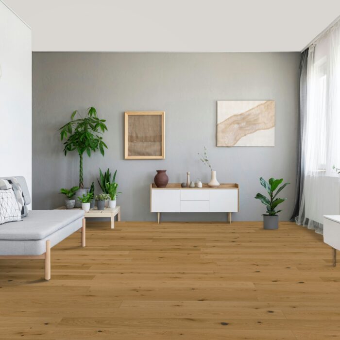 Engineered Wood Flooring Trendtime 4 Rustikal, Dub Lugana prírodný matný lak široká lamela M4V, 1748906 - Image 8