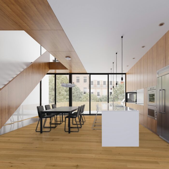 Engineered Wood Flooring Trendtime 4 Living, Dub Molvina prírodný matný lak široká lamela M4V, 1748907 - Image 9