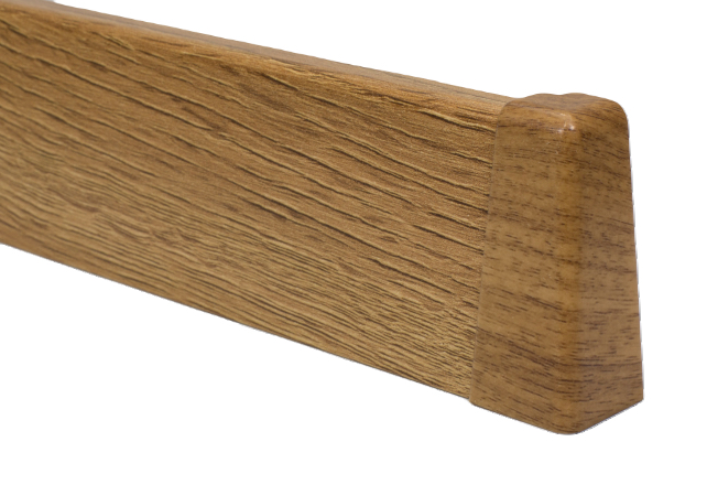Soklová lišta quadro 60 dub verden medový 137 2,4m Soklová lišta quadro 60 dub verden medový 137 2