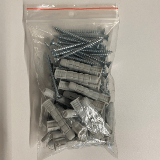 Skrutka s hmoždinkou 30ks