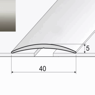 Prechodový profil a13 inox 0
